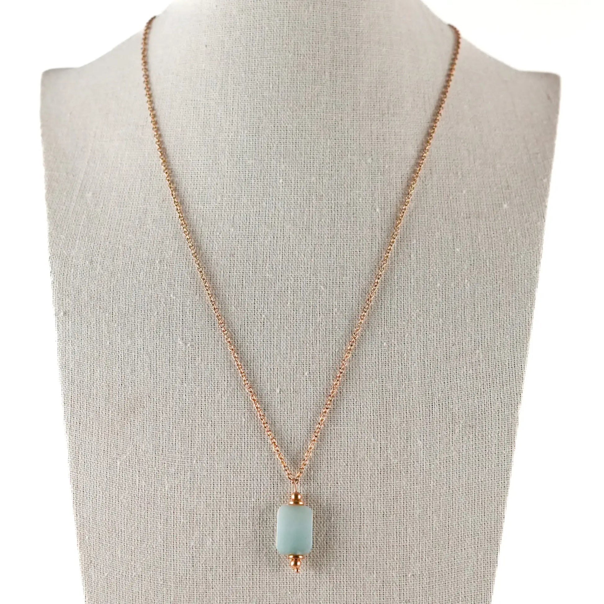 Collier Sophie | Amazonite & délicatesse solaire