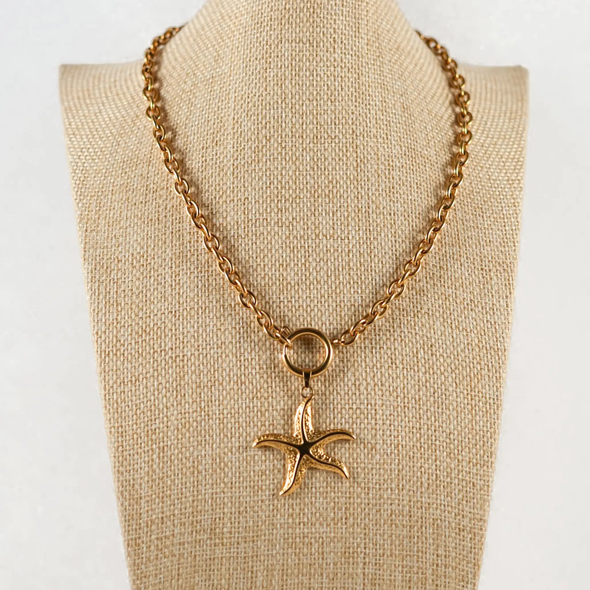 Collier Stella étoile de mer | En acier inoxydable