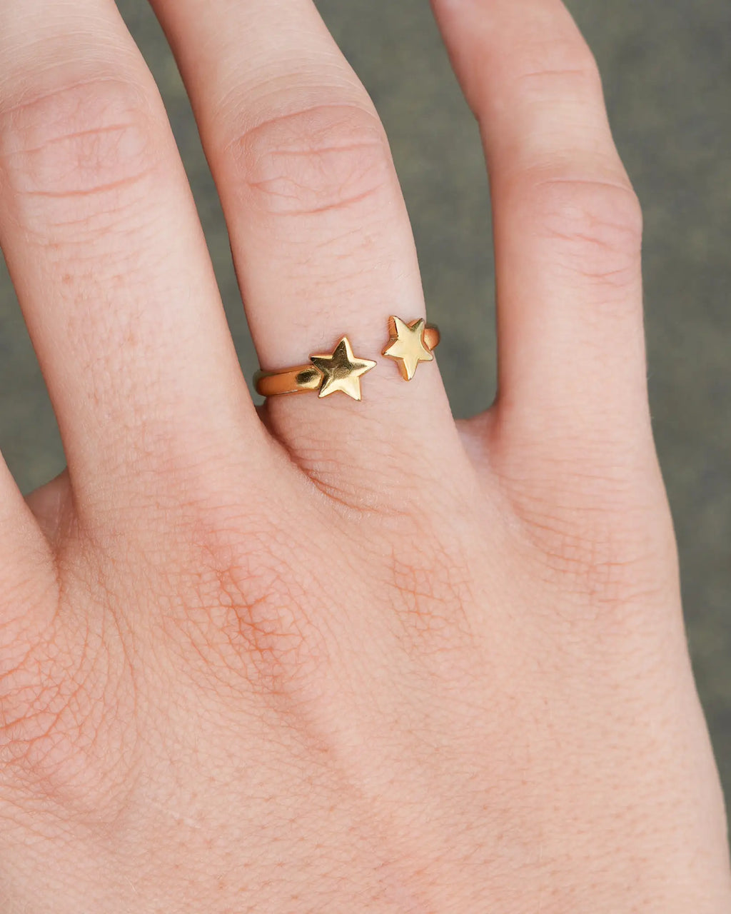 bague Astra étoiles en acier inoxydable Maye-Mayé bijoux réunion