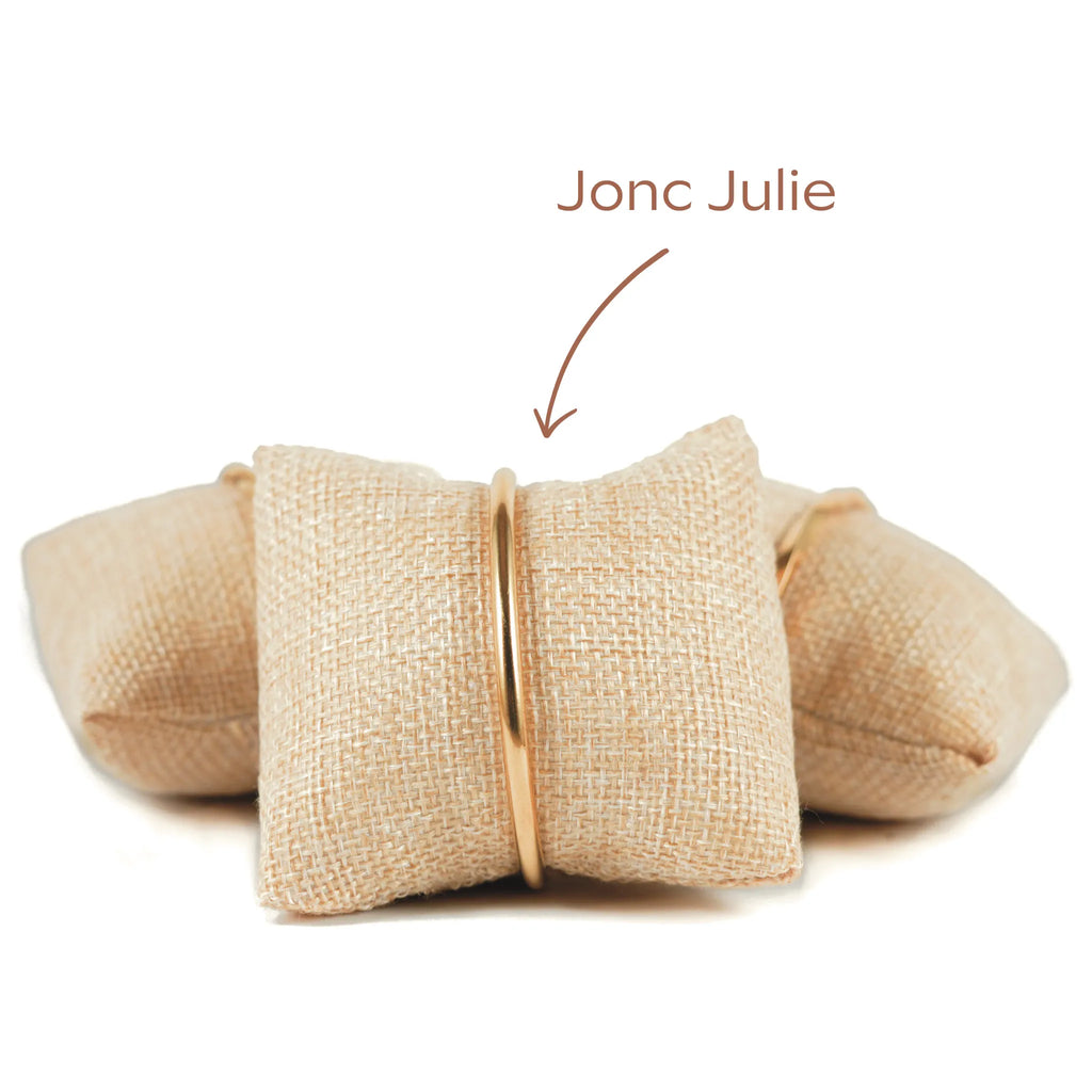 Jonc Julie en acier inoxydable classique Maye-Mayé